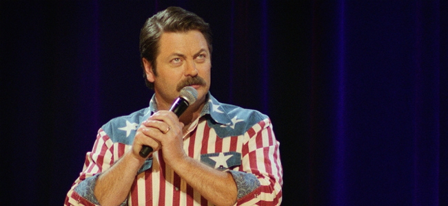 2 Clips From Netflix's Nick Offerman: American Ham Stand Up Special