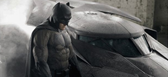 Batfleck's Costume in Color Compared Side-by-Side with Previous Movie Versions