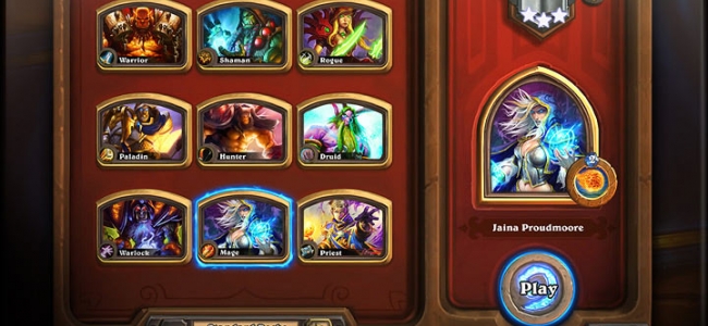 Hearthstone: Golden Heroes Announced for the Low Low Price of 500 Wins