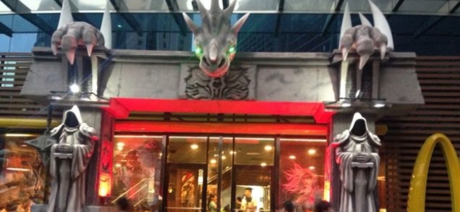 The McDonald's And World Of Warcraft Chimera Stands Tall In China