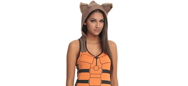 Need a Last Minute Cosplay? This Rocket Raccoon Tank Top Comes Complete with Ears and a Tail