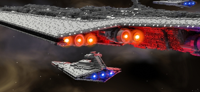 This Nearly 13-Foot Star Destroyer Is The Most Epic LEGO Kickstarter You're Likely To See