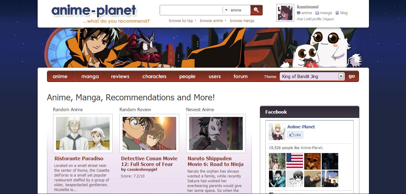 Websites for anime online to watch