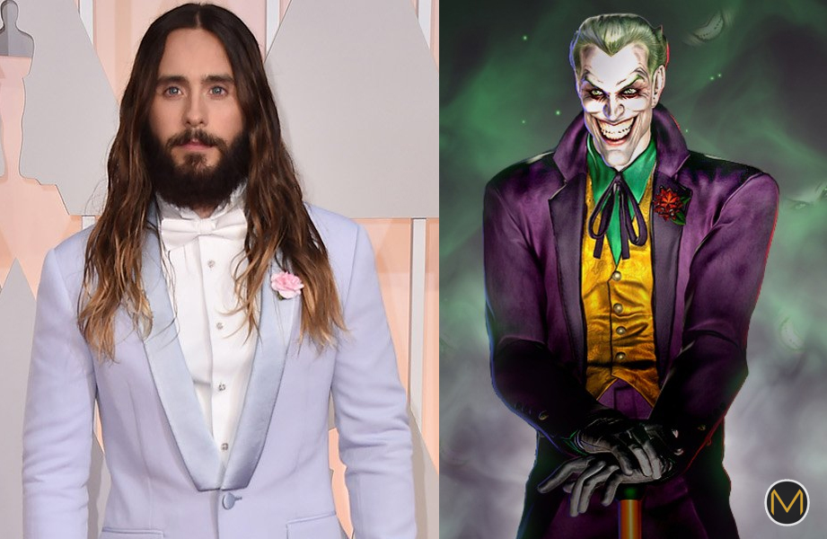 Jared Leto Sure Was Looking Joker-y Last Night at the Oscars