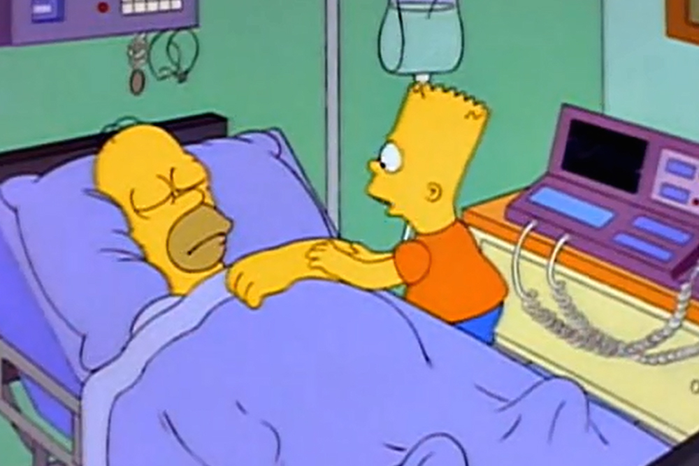 Simpsons Fan Theory Has Homer Been In A Coma Since The 90s Overmental 