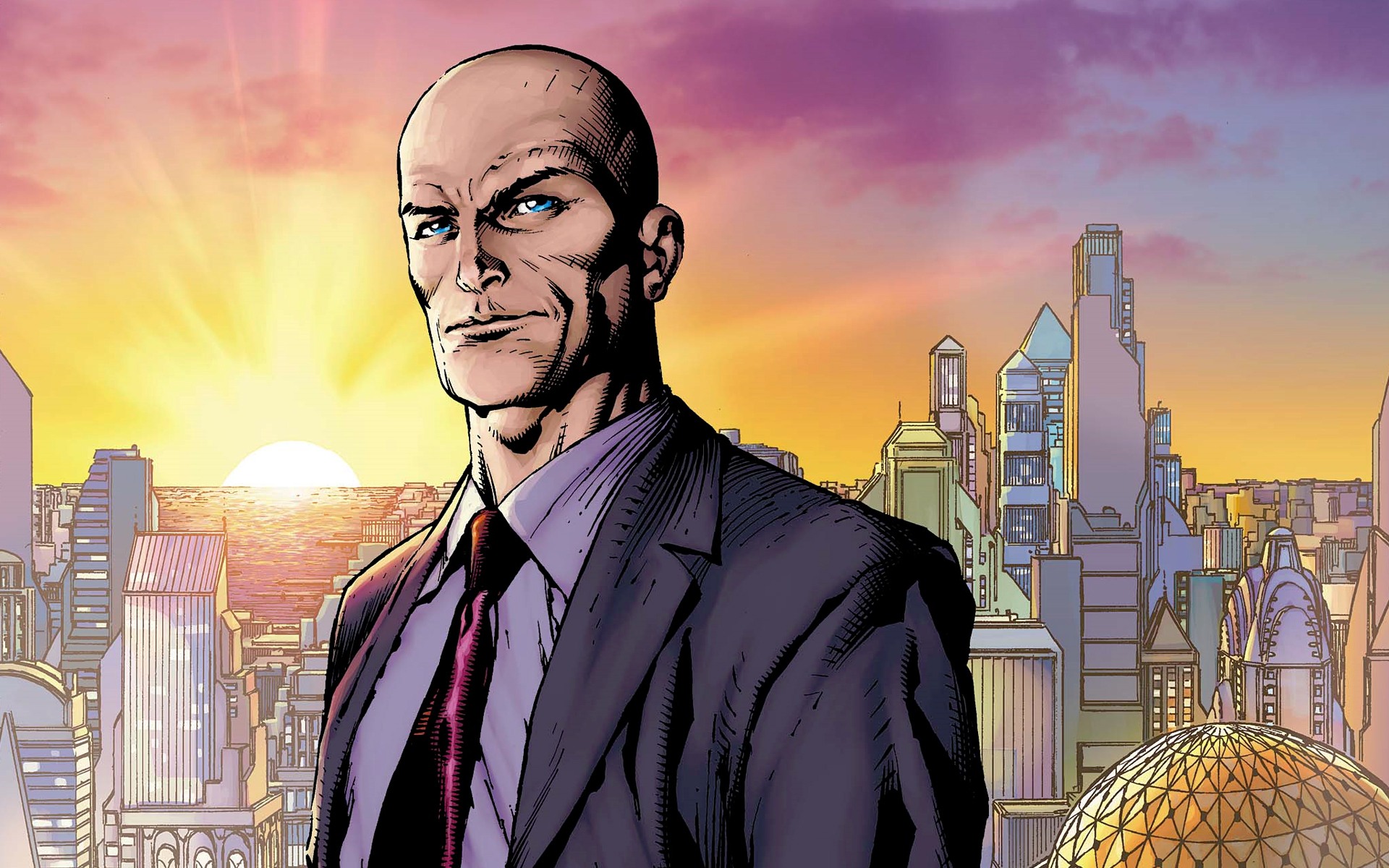 Jesse Eisenberg Goes Bald in the First Photo of Lex Luthor in Batman V. Superman
