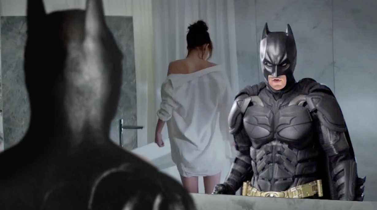 Batman Makes Everything Better, Including Fifty Shades of Grey