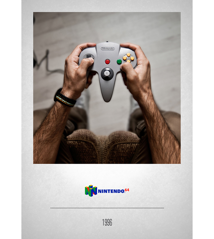 Photo Series Explores the Evolution of Video Game Controllers