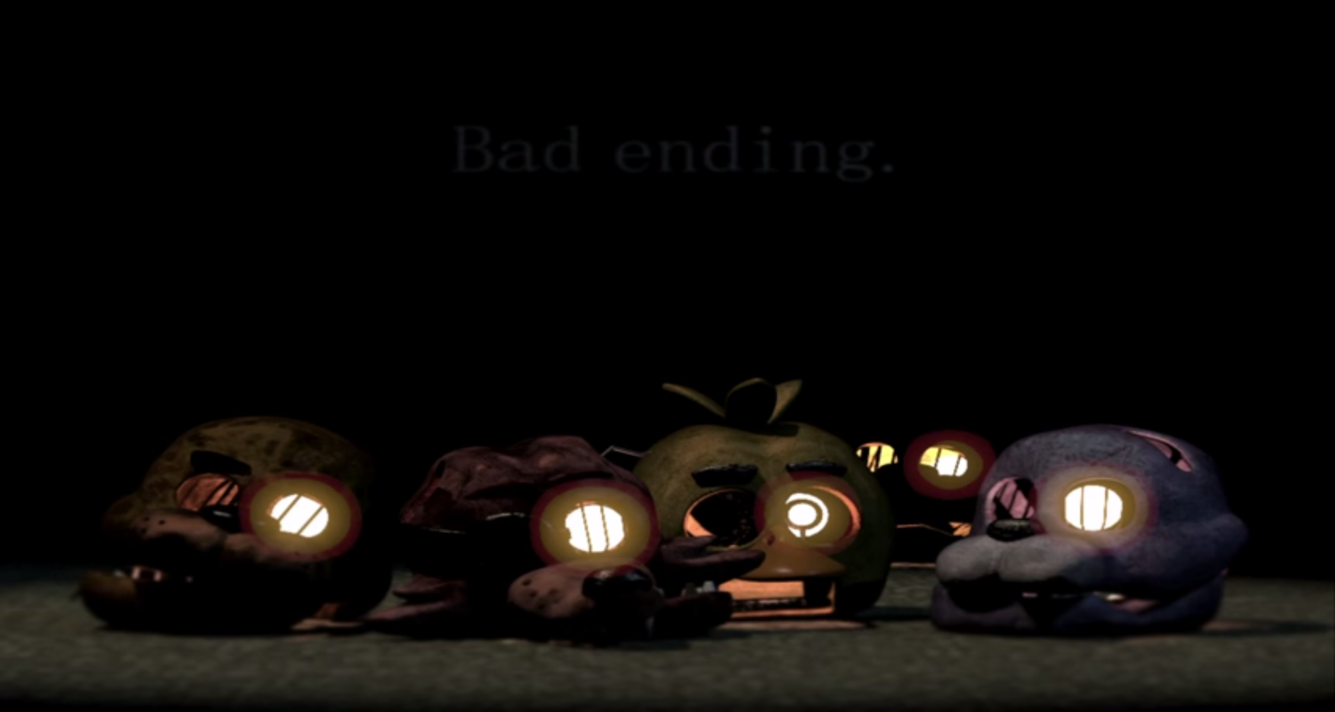 Five Nights at Freddy's 4 BAD ENDING Minigame on Make a GIF