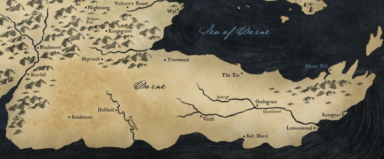 Dorne Map