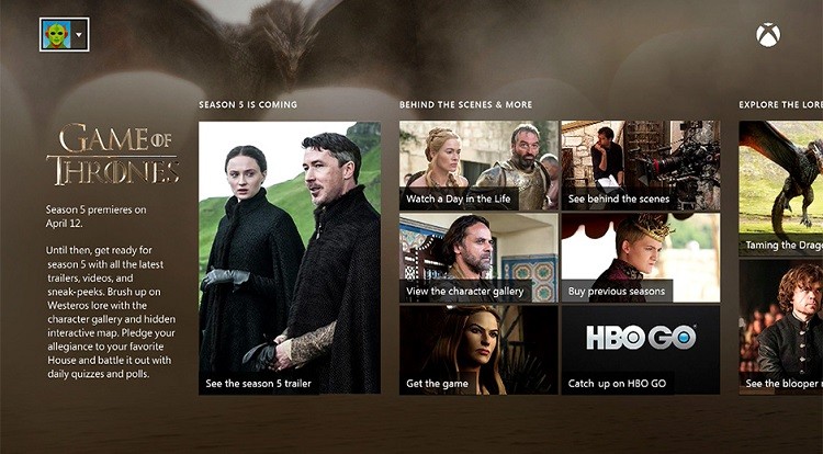 Game Of Thrones  Premiere on Xbox One and Xbox 360