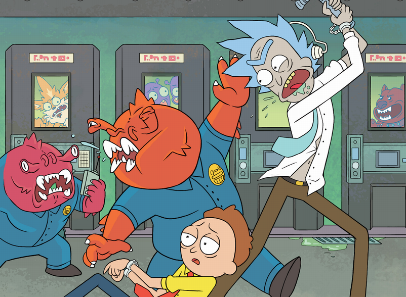 The Pull List Rick And Morty Packs Burps And Disdain Aplenty Overmental