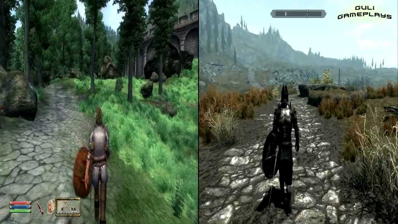 The Elder Scrolls: Skyrim versus Oblivion - Overmental