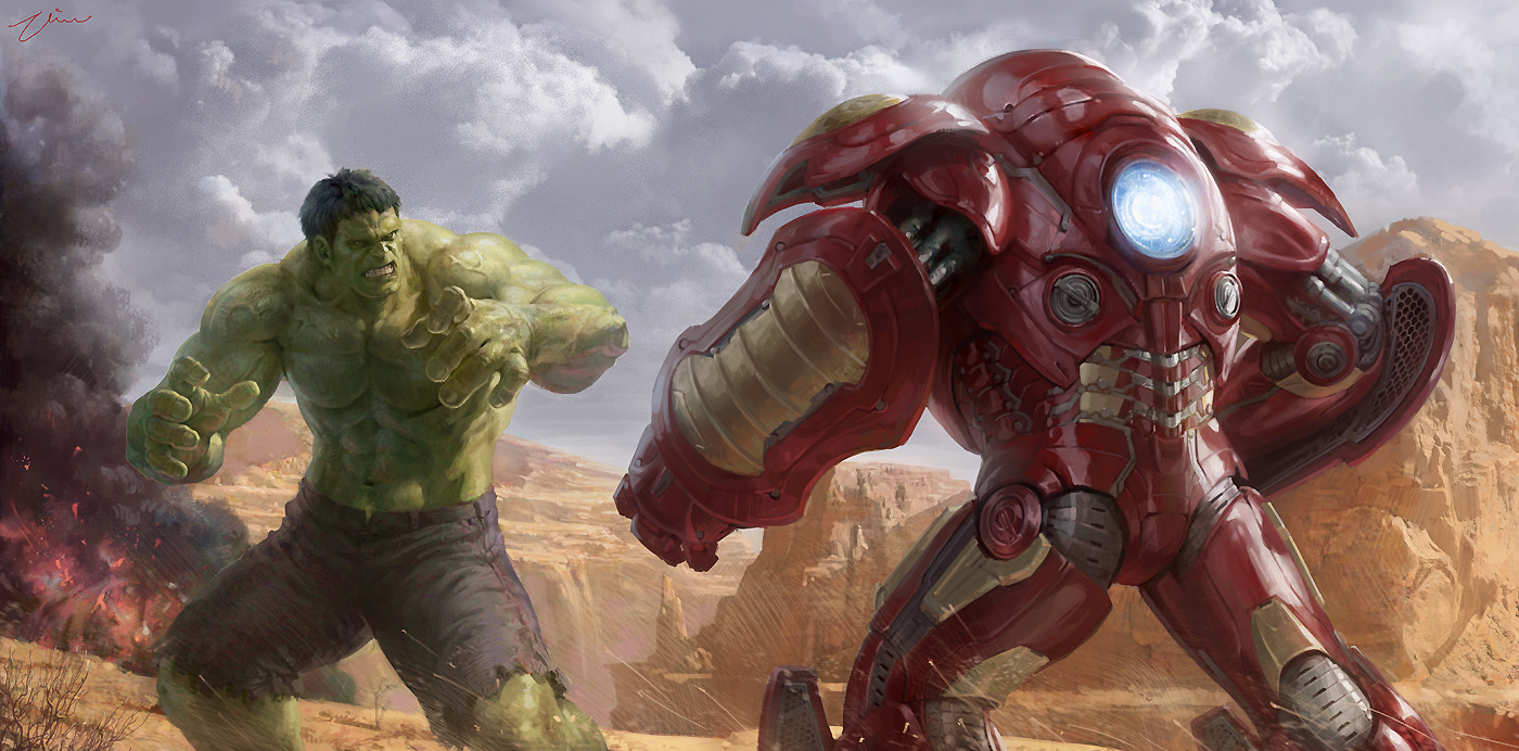 hulk in ironman suit