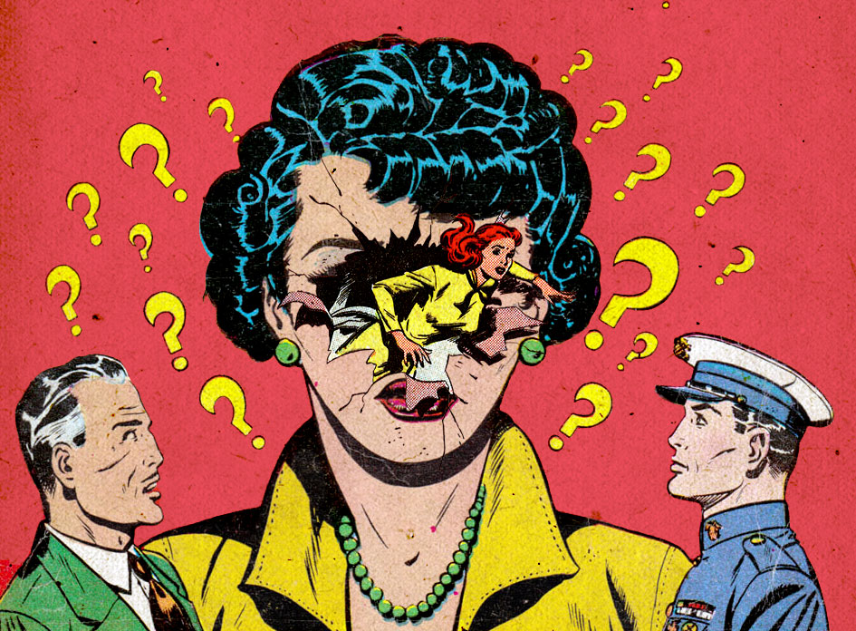 Mind-Bending Comic Collages: Do You Know the Samplerman?