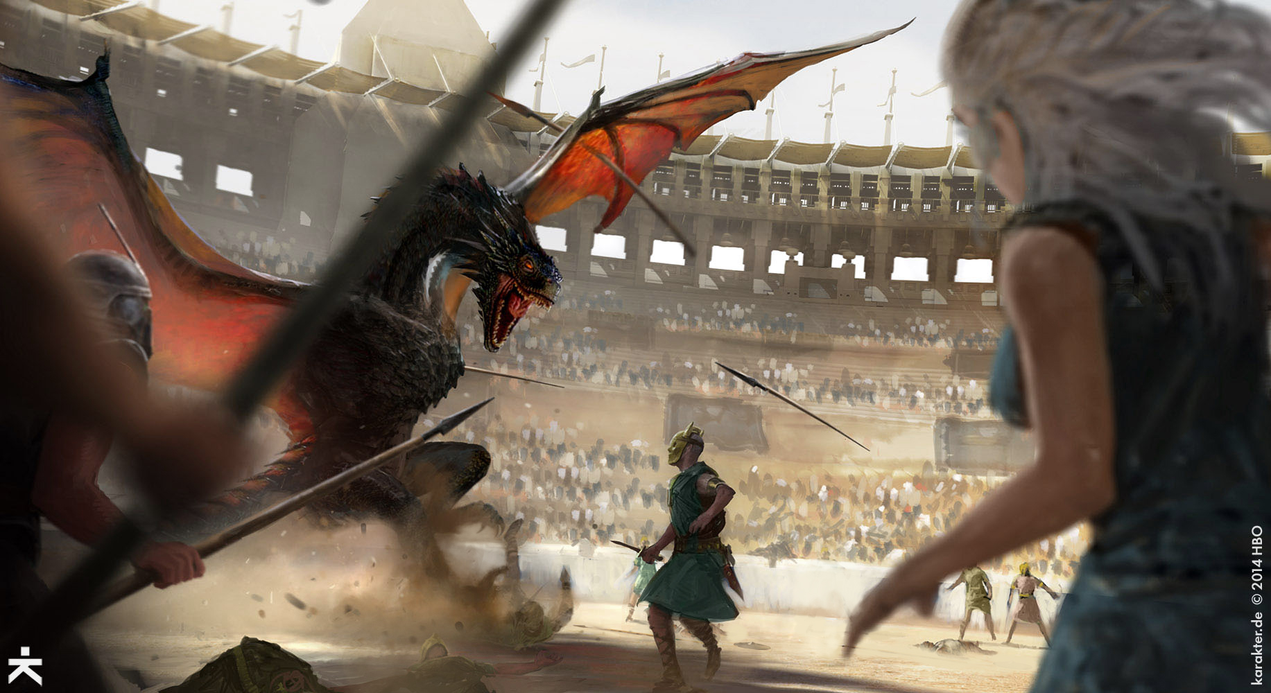 Game of Thrones: Revisit Some Iconic Season 5 Moments with These Concept Art Pieces