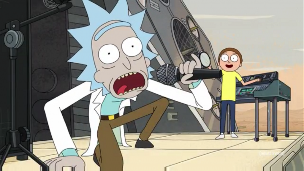 Rick And Mortys Get Schwifty Eurovision In Space Overmental