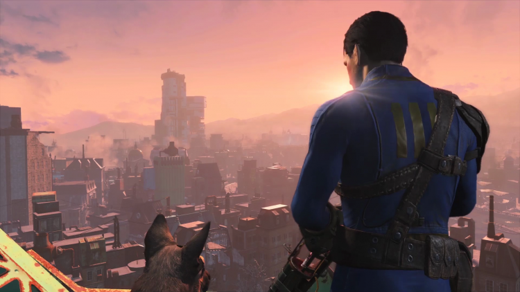 Fallout 4 cityscape