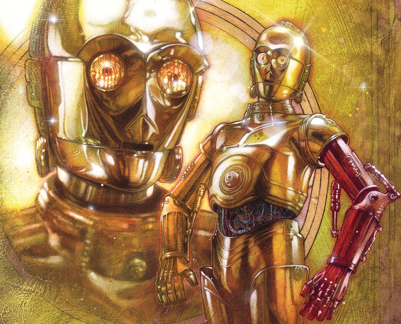 Star Wars: The Force Awakens - How Did C-3PO Get That Red Arm?