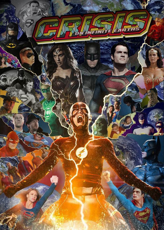 A Fan Poster for a Crisis on Infinite Earths Movie That Will Sadly Never Happen