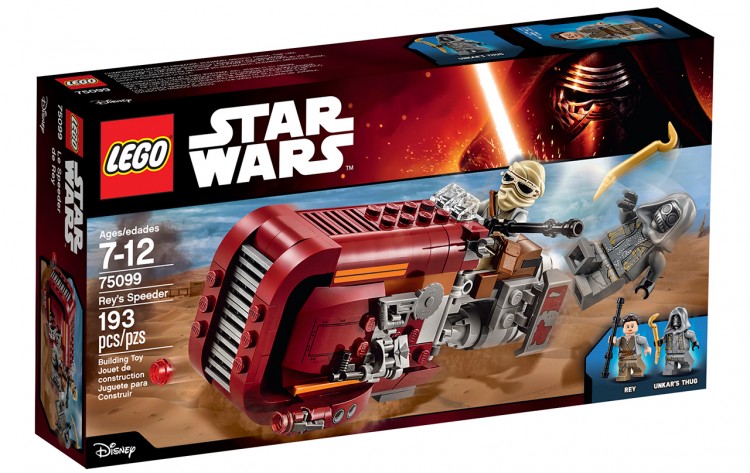 rey speeder lego 0a