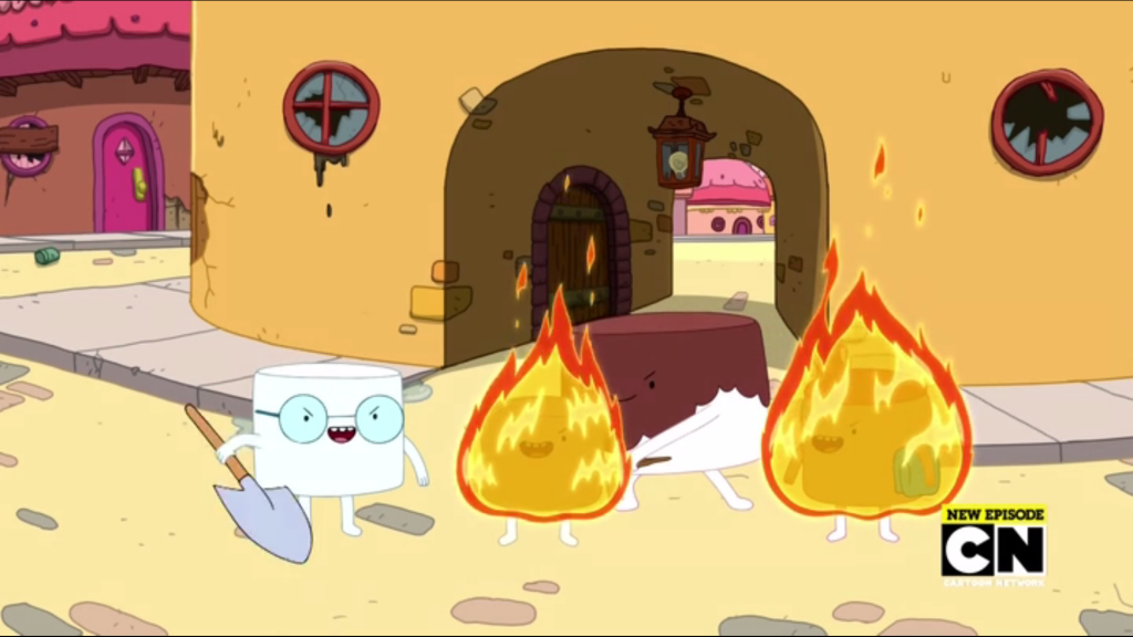 adventure time scamps fire