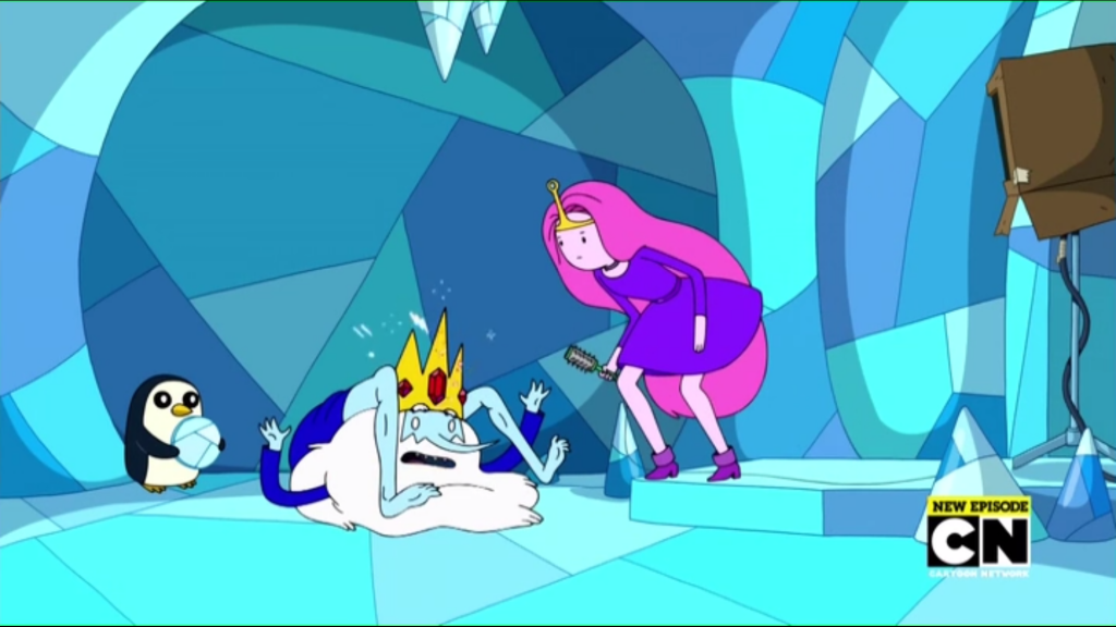 Ice King acting crazier than normal in Broke His Crown