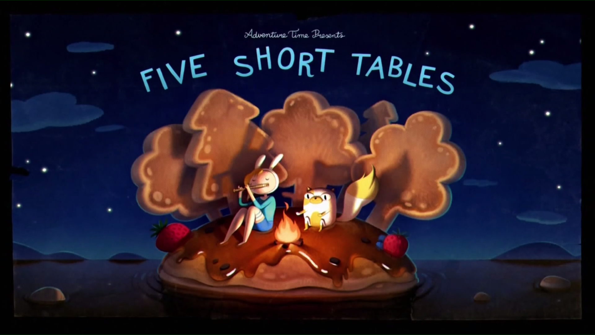 Title card to Five Short Tables